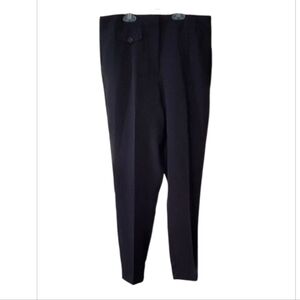 NWT Worthington Classic Black Ankle Cut Trousers ~sz 2